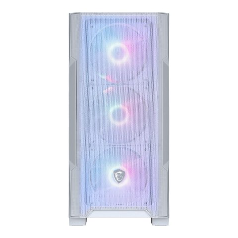 MSI Obudowa MSI MAG FORGE M100R WHITE mATX z oknem, bez zasilacza