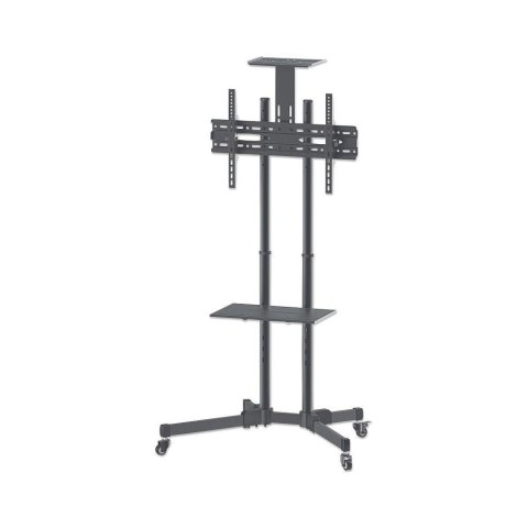 Manhattan Stojak mobilny Manhattan 37"-70", 50kg 2 półki Manhattan Stojak mobilny Manhattan 37"-70", 50kg 2 półki
