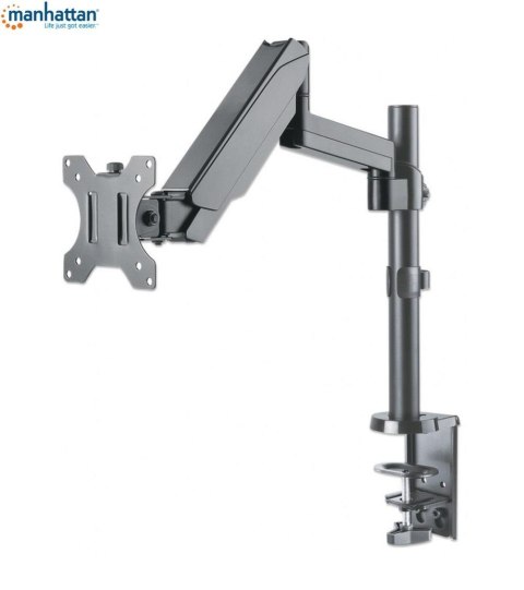 Manhattan Uchwyt biurkowy LCD/LED Manhattan 17"-32", 8kg, sprężyna gazowa, czarny Manhattan Uchwyt biurkowy LCD/LED Manhattan 17"-32", 8kg, sprężyna gazowa, czarny