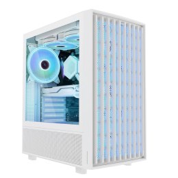 Modecom Obudowa Modecom BREEZE ARGB FLOW Midi USB Type C, biała