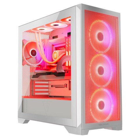 Modecom Obudowa Modecom Volcano Expanse S ARGB MIDI Biała