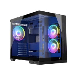 Modecom Obudowa Modecom Volcano Panorama APEX ARGB 3F MIDI , Czarna