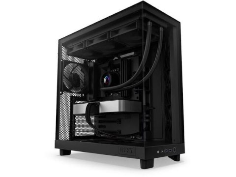 NZXT Obudowa NZXT H6 Flow Midi Tower czarna z oknem NZXT Obudowa NZXT H6 Flow Midi Tower czarna z oknem