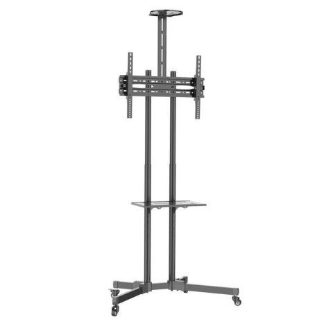 Techly Stojak mobilny Techly 37''-70'', 50kg regulowany, 2xpółka Techly Stojak mobilny Techly 37''-70'', 50kg regulowany, 2xpółka