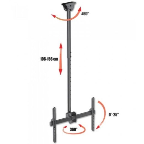 Techly Uchwyt sufitowy Techly 37"-70", 50kg regulowany Techly Uchwyt sufitowy Techly 37"-70", 50kg regulowany