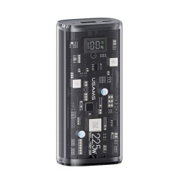 USAMS Powerbank Usams CD189 9000mAh 20W 1xUSB-C PD + 1xUSB-A Fast Charge -czarny