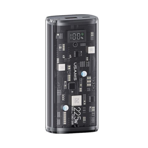 USAMS Powerbank Usams CD189 9000mAh 20W 1xUSB-C PD + 1xUSB-A Fast Charge -czarny