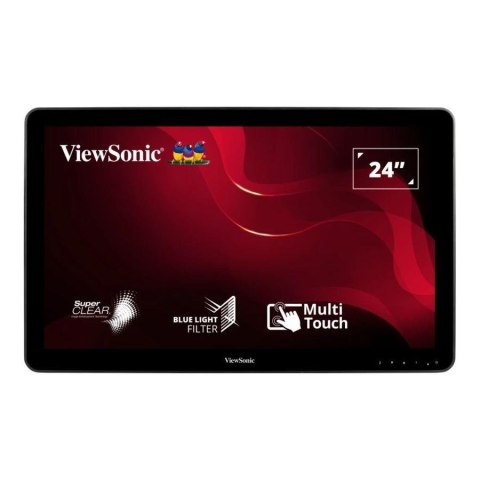 VIEWSONIC EUROPE Monitor przenośny dotykowy ViewSonic 23,8" Touch TD2430 (VS16495) HDMI VGA 2xUSB USB-B głośniki 2x2W VIEWSONIC EUROPE Monitor przenośny dotykowy ViewSonic 23,8" Touch TD2430 (VS16495) HDMI VGA 2xUSB USB-B głośniki 2x2W