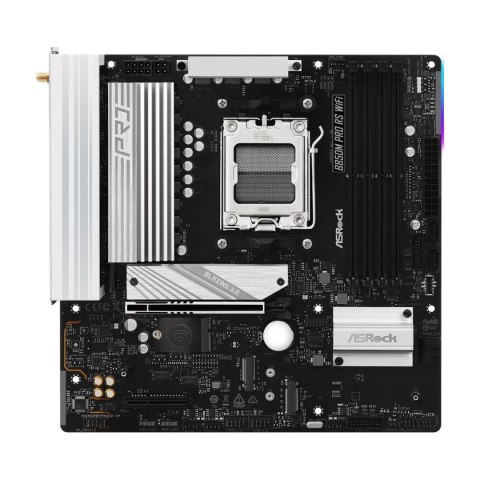 ASRock Płyta ASrock B850M Pro RS WiFi /AMD B850/DDR5/SATA3/M.2/USB3.1/WiFi/BT/PCIe5.0/AM5/mATX