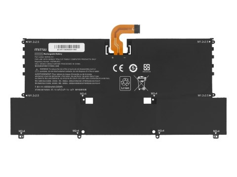 Bateria Mitsu do HP Spectre 13