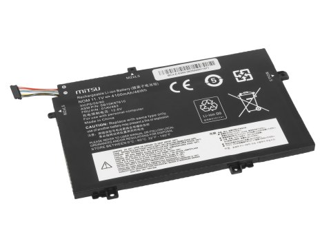 Bateria Mitsu do Lenovo ThinkPad L14, L15, L480, L580