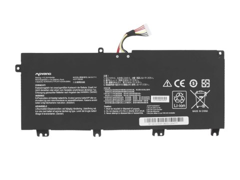 Bateria Movano do Asus TUF Gaming FX705D, FX705G, PX705G (długa taśma)