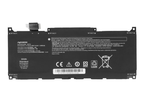 Bateria Movano do Dell XPS 13 Plus 9320