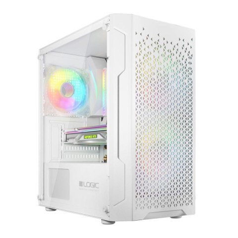 Logic Concept Obudowa LOGIC ARAMIS ARGB mATX/mITX Mini USB 3.0 Biała