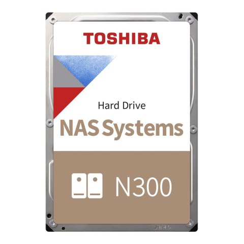 Toshiba Dysk Toshiba N300 HDWG62AUZSVA 20TB 3,5" 7200 512MB SATA III NAS BULK