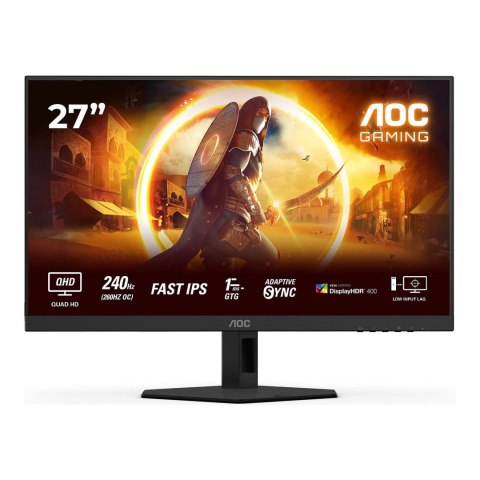 AOC Monitor AOC 27" Q27G4ZR Fast IPS WQHD 240Hz 2xHDMI DP głośniki