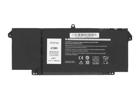 Bateria Mitsu do Dell Latitude 5320, 7320, 7520 - 11.4V