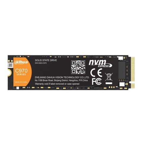 DAHUA Dysk SSD Dahua C970 2TB M.2 2280 PCIe 4.0 x4 (4800/4400 MB/s) 3D NAND