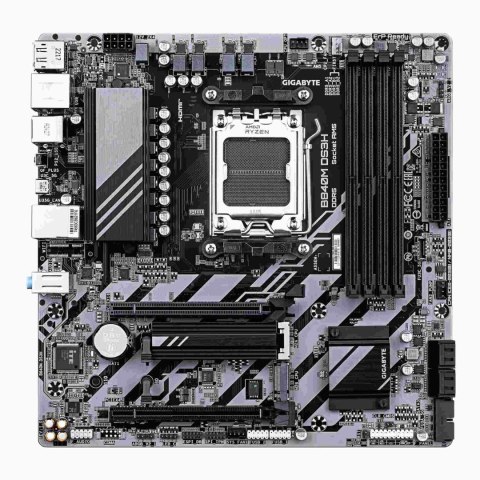 Gigabyte Płyta Gigabyte B840M DS3H /AMD B840/DDR5/SATA3/M.2/USB3.0/PCIe4.0/AM5/M-ATX