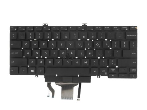 Klawiatura laptopa do Dell Latitude 3400, 5400, 7400 (podświetlana, trackpoint)