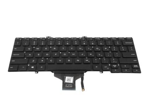 Klawiatura laptopa do Dell Latitude 5410, 7400, 7410 (podświetlana)