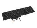 Klawiatura laptopa do Dell Precision 7540, 7730, 7740 (podświetlana, trackpoint)