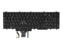 Klawiatura laptopa do Dell Precision 7540, 7730, 7740 (podświetlana, trackpoint)