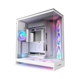 NZXT Obudowa NZXT H9 Flow RGB+ (2025) Midi Tower z oknem biała