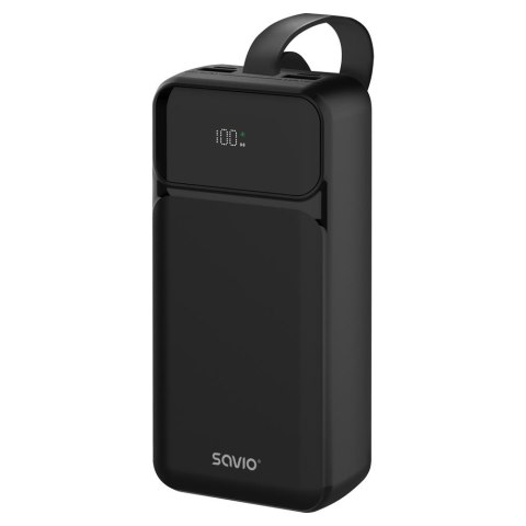 Savio Powerbank Savio BA-10 30000mAh czarny