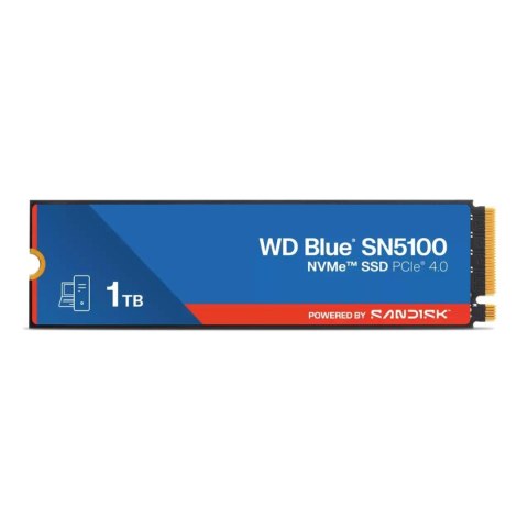 Sandisk Dysk SSD WD Blue SN5100 1TB M.2 2280 PCIe NVMe (7100/6700 MB/s) WDS100T5B0E