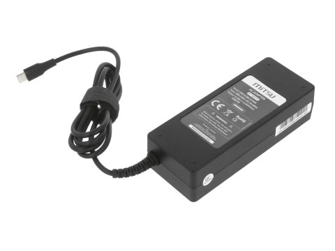 Zasilacz Mitsu 87W USB type C USB-C (black)
