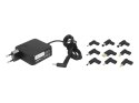 Zasilacz Movano uniwersalny 65W USB-C - 10 wtyków