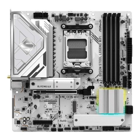 ASRock Płyta ASrock B850M Steel Legend WiFi /AMD B850/DDR5/SATA3/M.2/USB3.1/WiFi/BT/PCIe5.0/AM5/mATX