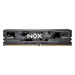 Apacer Pamięć DDR5 Apacer NOX 16GB (1x16GB) 5200MHz CL40 1,25V Black