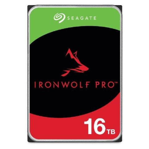 Seagate Dysk SEAGATE IronWolf™ PRO ST16000NT001 16TB 3,5" 7200 256MB SATA III NAS