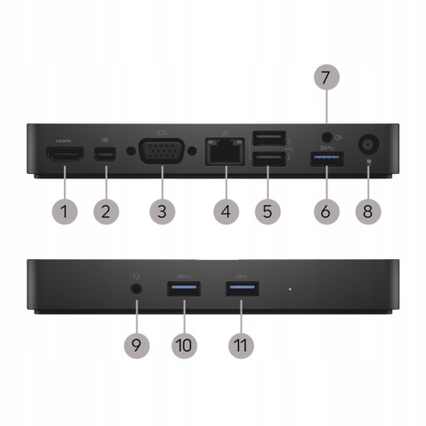 oryginalna stacja dokująca dell wd15