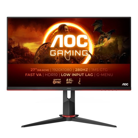 MONITOR AOC LED 27" 27G2ZN3/BK 280Hz