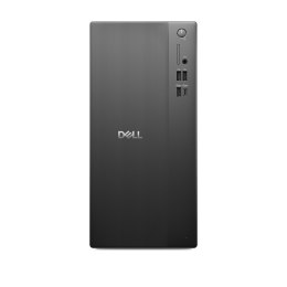 Dell Tower ECT1250 i5-14400 8GB DDR5 4800 SSD512 Intel UHD 730 Graphics WLAN + BT Wireless Kb & Mouse W11Pro Black 3Y OnSite