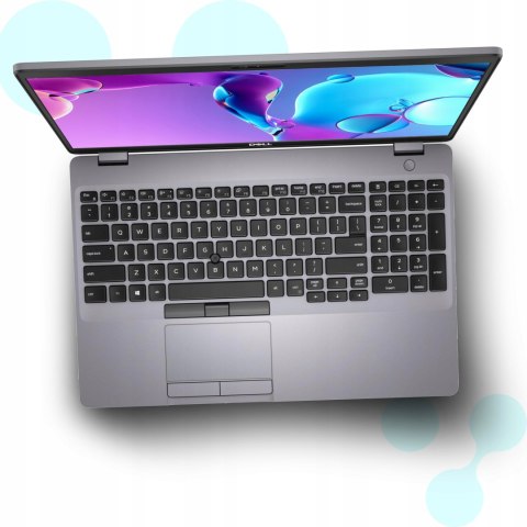 Laptop Dell Latitude 5510 i5 16GB RAM 256GB SSD 15,6" dotykowy Full HD powystawowy