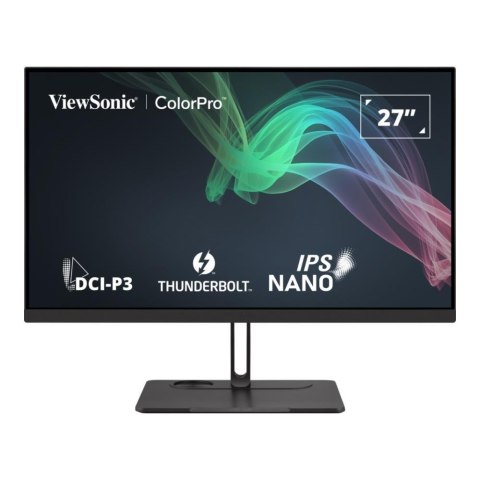 VIEWSONIC EUROPE Monitor ViewSonic 27" VP2776T-4K ColorPro IPS 4K UHD 60Hz 2xHDMI DP HUB USB 2xThunderbolt RJ-45 głośniki