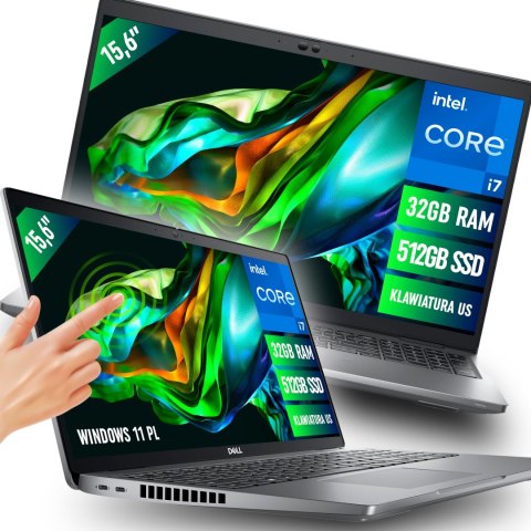 Laptop Dell Latitude 5530 i7 16GB RAM 512GB SSD 15,6" Full HD powystawowy
