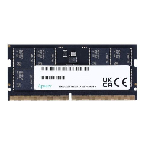 Apacer Pamięć SODIMM DDR5 Apacer 16GB (1x16GB) 4800MHz CL40 1,1V