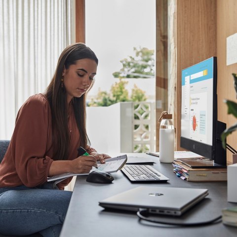 HP ProOne 440 G9 AIO i5-14500T 23.8"FHD IPS 250nits AG 32GB DDR5 SSD1TB UHD 770 DVDRW Cam 5M W11Pro 3Y OnSite