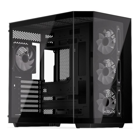 COOLING.PL Obudowa KRUX Empero ATX, z oknem, bez zasilacza, czarna