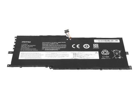 Bateria Mitsu do Lenovo ThinkPad X1 Yoga Gen 3, Yoga 2018