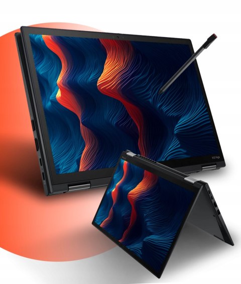 Laptop Lenovo ThinkPad X13 Yoga G2 13,2" i5 16GB RAM 256GB SSD Full HD dotykowy powystawowy