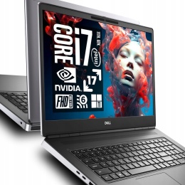 Laptop Dell Precision 7760 i7 32GB RAM 2TB SSD 17,3" Full HD RTX A3000 powystawowy