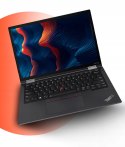 Laptop Lenovo ThinkPad X13 Yoga G2 i5 13,2" 16GB RAM 2TB SSD Full HD dotykowy powystawowy