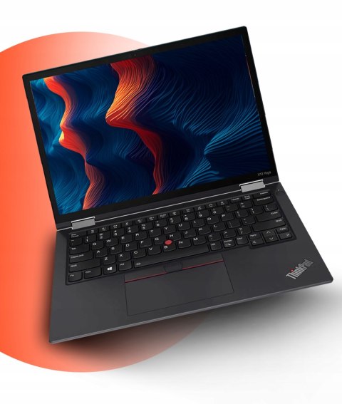 Laptop Lenovo ThinkPad X13 Yoga G2 i5 13,2" 16GB RAM 2TB SSD Full HD dotykowy powystawowy
