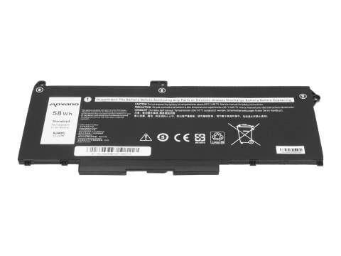 Bateria Movano do Dell Latitude 5420, 5520, Precision 3560 (3800mAh)